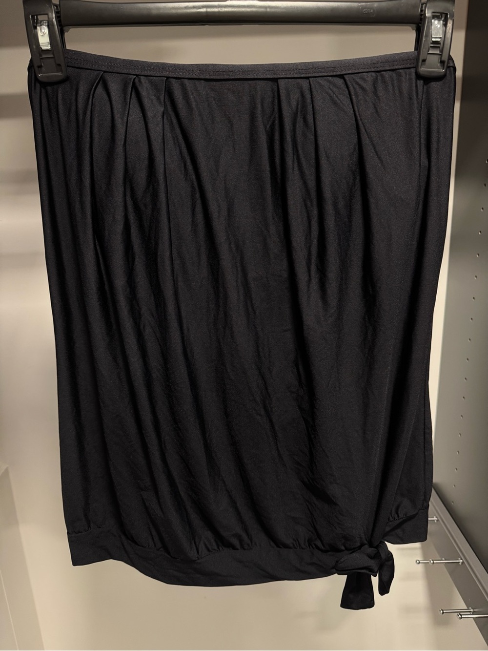 Athena Black Tankini Top EUC